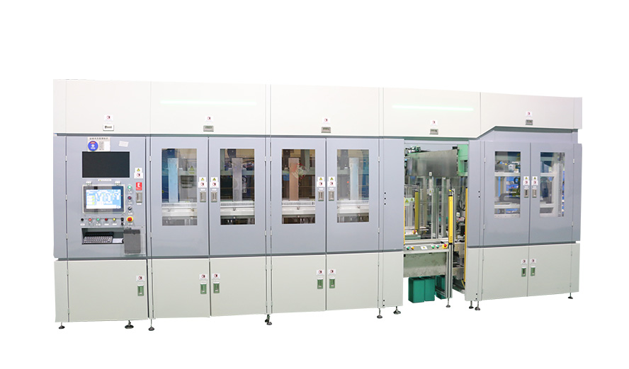 在線動(dòng)力電池鋁殼外觀檢測機(jī)/包藍(lán)膜后外觀檢測機(jī)